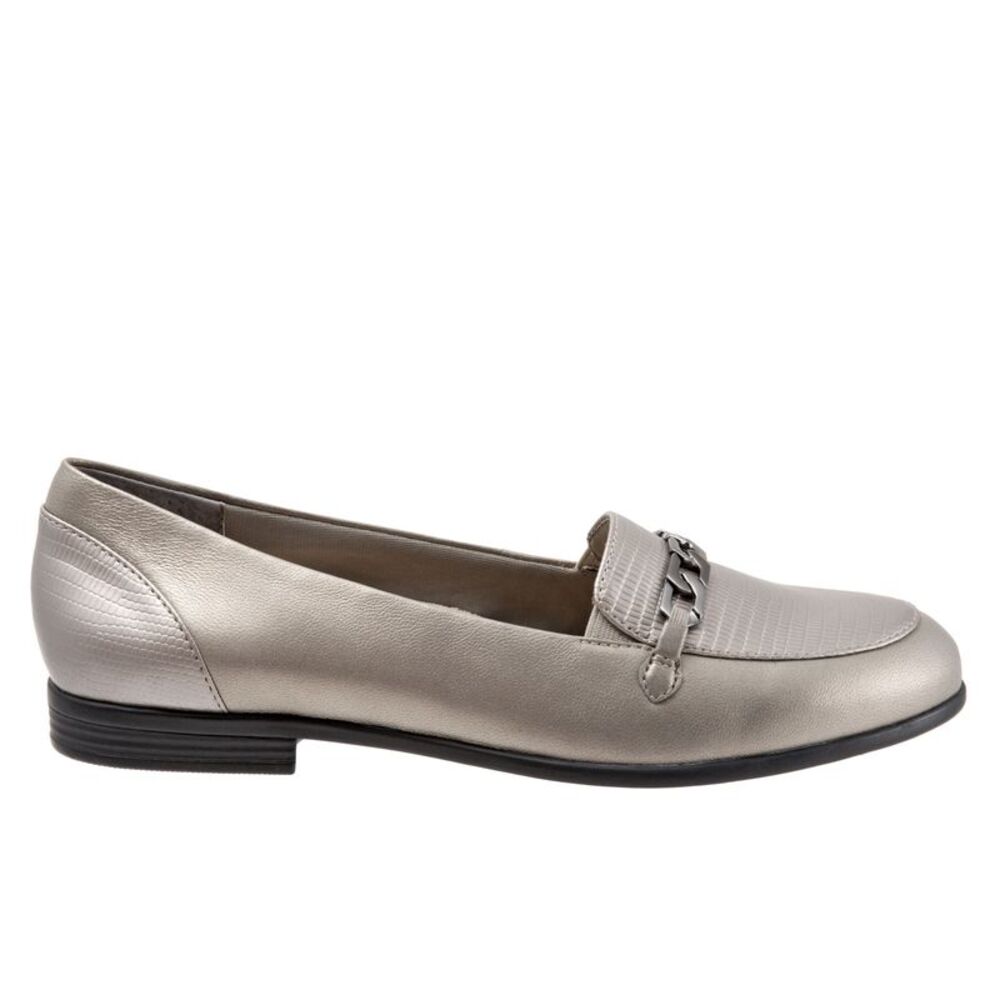 Trotters Womens Anastasia Gray Shoes (NWT)